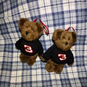 NASCAR Boyd's Bear Racing Family, Dale Earnhardt Sr. #3 Plush Brown Bears.